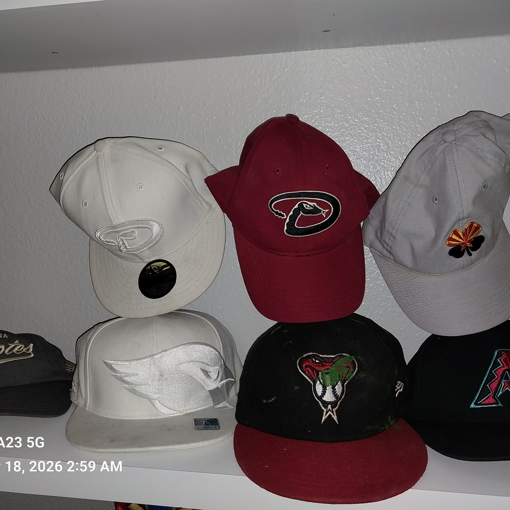 Assorted Baseball Caps Collection